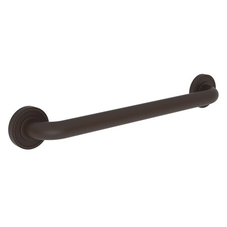 Newport Brass 21" L, Two Post, Solid Brass, 18" Grab Bar in Oil Rubbed Bronze, Oil Rubbed Bronze 1020-3918/10B